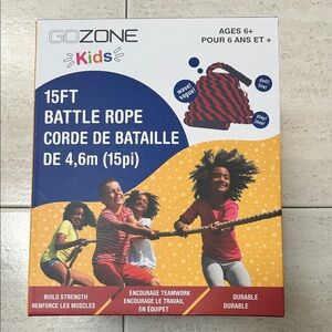 NEW GoZone 15ft Battle Rope never opened